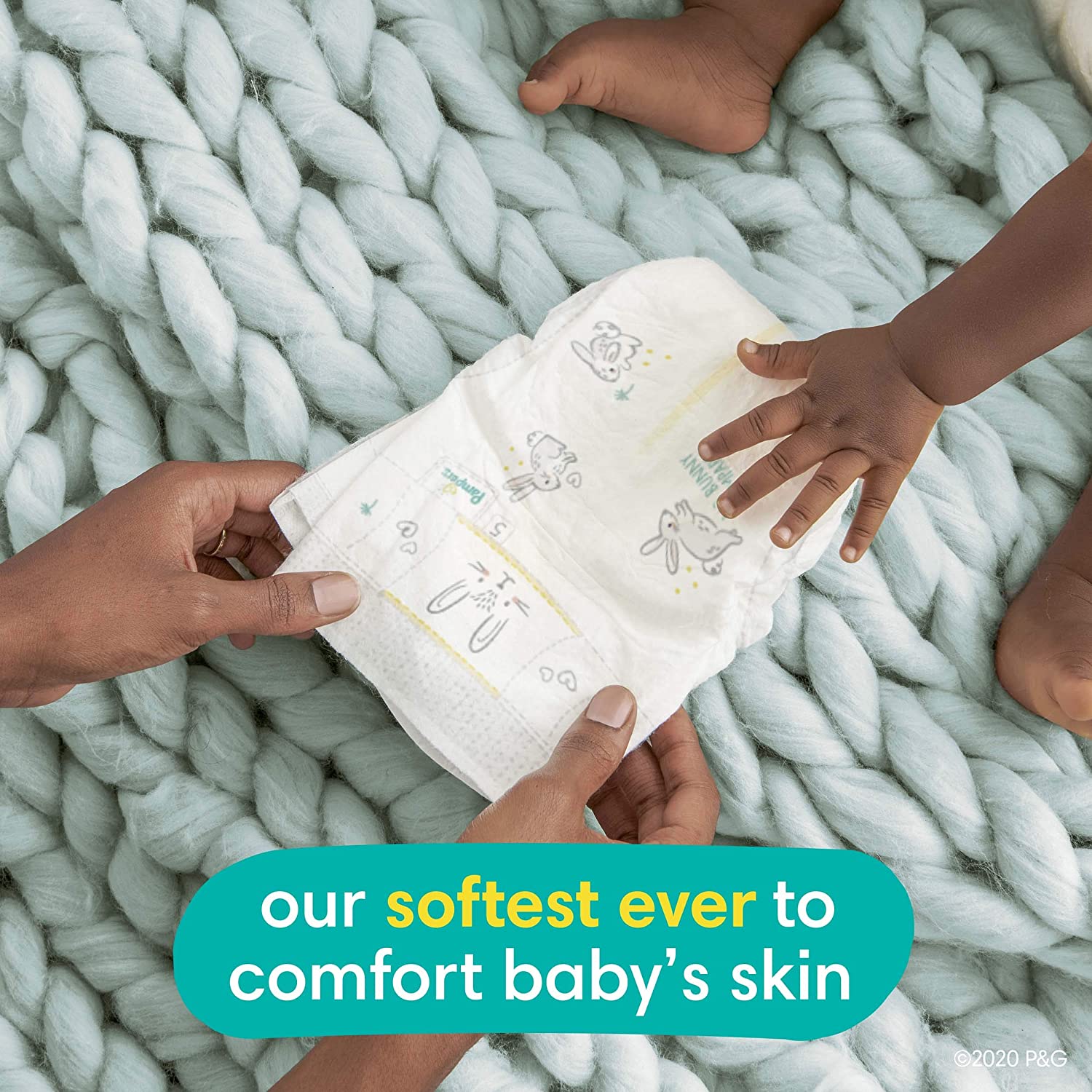 Diapers Size 3, 168 Count - Pampers Swaddlers Disposable Baby Diapers (Packaging & Prints May Vary) - Image 4